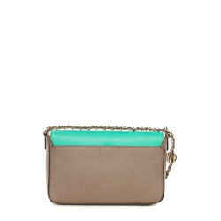 Shoulder bag DKNY green-grey